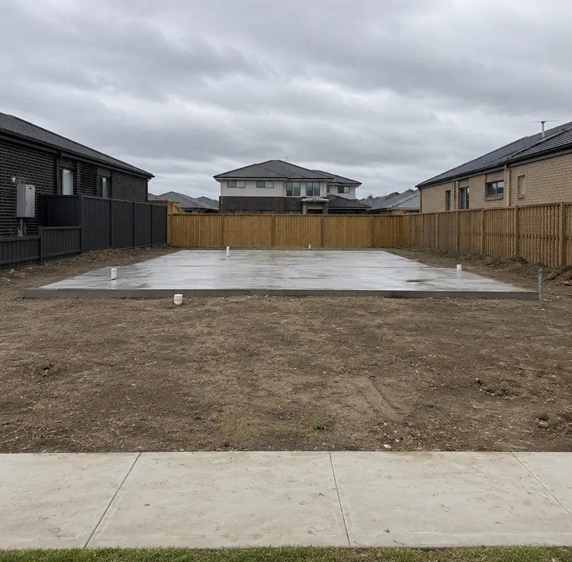 New house and land estate construction in Clyde North South East Melbourne, illustrative of Willow and Reed Private Wealth construction lending client scenario