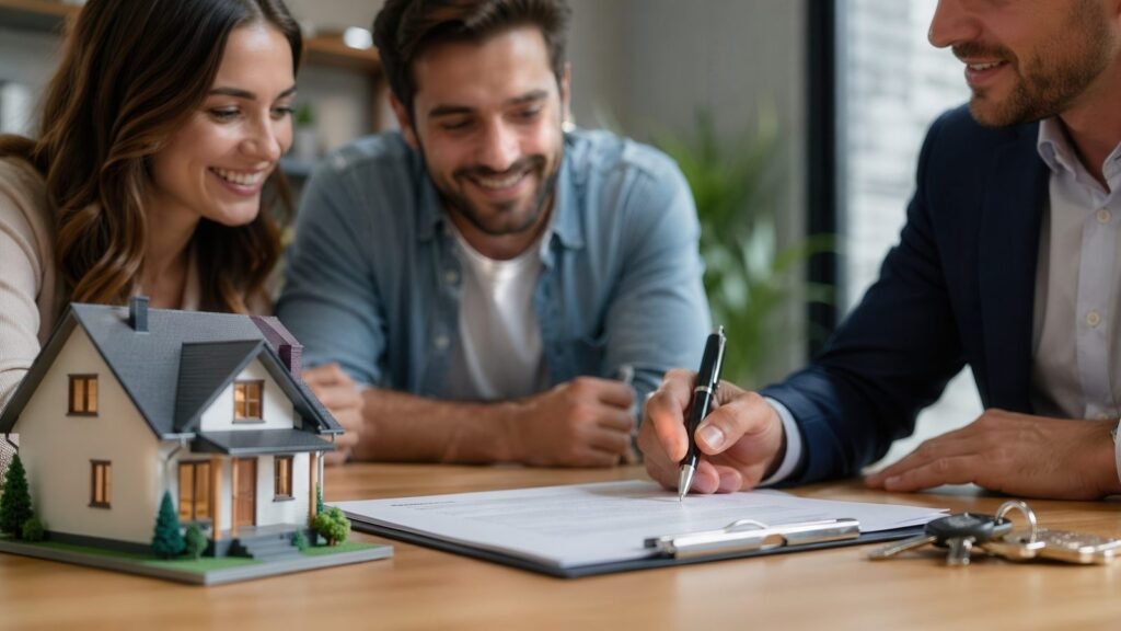 Melbourne homeowner reviewing property equity and loan structure options with a mortgage broker